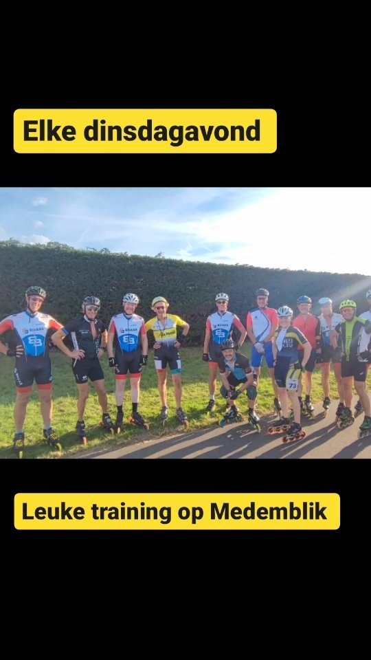 Inkijkje bij de skeelertraining op dinsdagavond😁
Een leuke groep bijeen onder leiding van @j.lakeman met telkens weer prikkelende oefeningen om het inline gevoel te verbeteren 📈👌
Op de grote skeelerbaan van Medemblik wordt lange afstand gecombineerd met korte versnellingen.🔥💨
Ook interesse? Neem contact op met Jan en kom een keer langs! 😉👍
📌Elke dinsdag van 19:15-20:30
#inlineskating #skeeleren #RollingTogether #skating #Medemblik