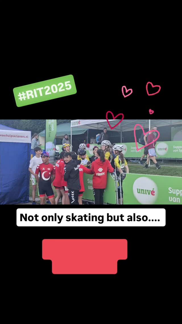 Not only skating but also....