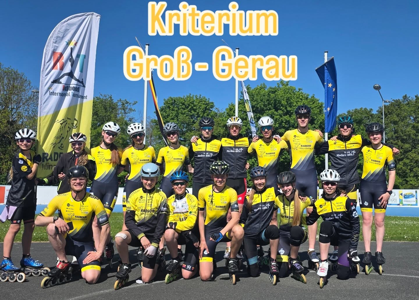Morgen begint het international speedskating kriterium in groß Gerau. Onze bikkels zijn er klaar voor. 2 dagen op locatie training gehad ter voorbereiding op dit mooie weekend.

@speedskater_gg